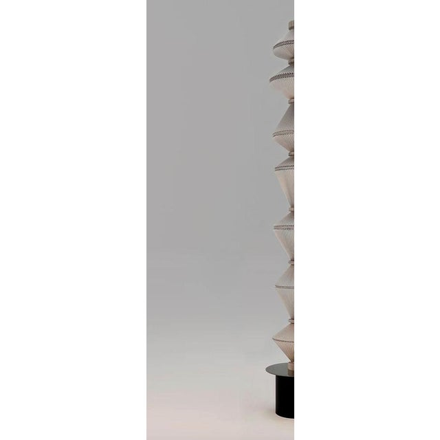 Black Oïphorique P Gr Suspension Lamp by Atelier Oï For Parachilna For Sale - Image 8 of 12