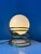 Mid-Century Hollywood Regency Eyeball Table Lamps in Opaline Glass, Set of 2 For Sale - Image 4 of 11