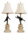 Antique French Empire Figural Bronze & Marble Figural Lamps - a Pair For Sale
