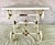 French Pastry Table With Marble Top For Sale - Image 9 of 12