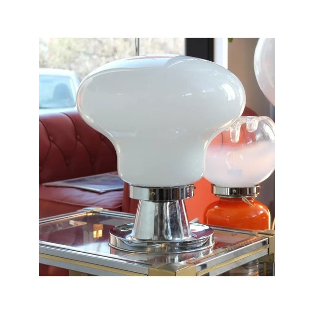 Glass Table Lamp from Mazzega, 1960-1970s For Sale - Image 7 of 7