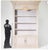 French Country Mid 19th Century Monumental Painted Bookshelf With Gilt Accents For Sale - Image 3 of 7