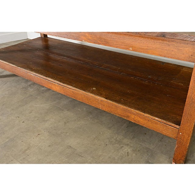 Brown French 18th Century Drapery Table/Island For Sale - Image 8 of 12