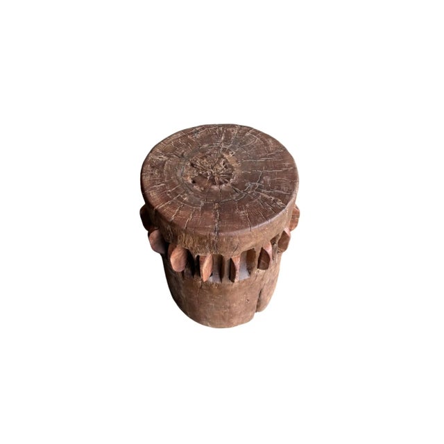 Wood Solid Teak Sugar Cane Crusher / Grinder From Java, Indonesia C. 1970 For Sale - Image 7 of 7