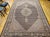Antique Persian Tabriz Mahi Rug, Hand-Knotted Wool & Silk, Herati Geometric Pattern, Navy & Ivory, 9x12 For Sale - Image 14 of 18