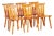 Vintage Pine Chairs attributed to Göran Malmwall for Karl Andersson & Sons, Sweden, 1950s, Set of 6 For Sale