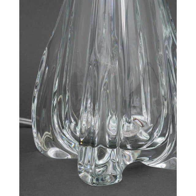 Metal Vaughan Designs Glass Column Lamps, 2 For Sale - Image 7 of 9