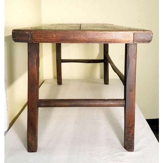 Asian Antique Antique Chinese Large Ming Coffee Table (3364), Circa 1800-1849 For Sale - Image 3 of 12