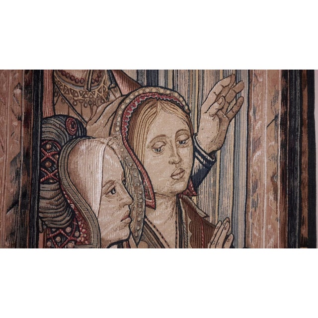 Two Renaissance Style Tapestries - Story of David and Bethsabee For Sale - Image 9 of 11