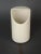 Vintage Minimalist Space Age White Ceramic Cylinder Lamp For Sale In San Francisco - Image 6 of 12