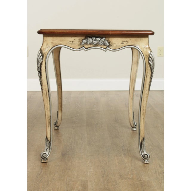 French Louis XV Style Custom Vintage Side Table For Sale In Philadelphia - Image 6 of 13