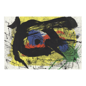 Joan Miro Derriere Le Miroir No. 203, Pg 4,5, 1973