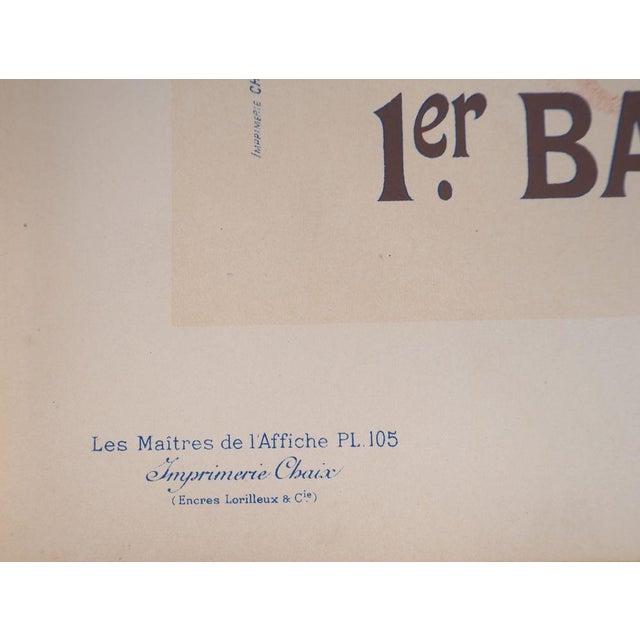 Jules Cheret, Masquerade Ball (Théâtre de l’Opéra), 1897, Original Lithograph For Sale - Image 8 of 10