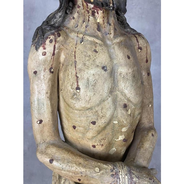 Christ with Ties, 1480, Limewood For Sale - Image 11 of 18