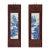 Pair Chinese Blue White Landscape Porcelain Painting Wall Panels For Sale