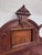 Wood Antique Full Size Monumental Victorian Renaissance Revival Walnut Burl Wood Bed For Sale - Image 7 of 9