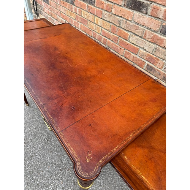 19th Century 19th Century French Louis XV Leather Desk For Sale - Image 5 of 13