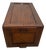 Antique Single Drawer File Cabinet, Tiger Oak Legal / Letter Size, Paneled Sides For Sale