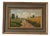German Artist, Landscape Composition, Oil Painting on Panel, Framed For Sale