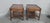 Hollywood Regency Vintage Mahogany Side Tables, 1920, Set of 2 For Sale - Image 3 of 15