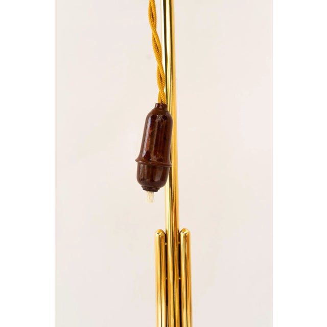 Vintage Table Lamp with Fabric Shade by Rupert Nikoll, 1950s For Sale - Image 17 of 18