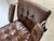 Animal Skin Vintage Brown Leather Ekornes Stressless Reclining Lounge Chair & Stool 1960,s For Sale - Image 7 of 18