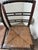 Brown Pair of Vintage Rush Seat Ladderback Chairs For Sale - Image 8 of 12