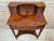 Brown 1940s Pair of Neoclassical Marquetry Bedside Tables With Drawers and Upper Compartment For Sale - Image 8 of 18
