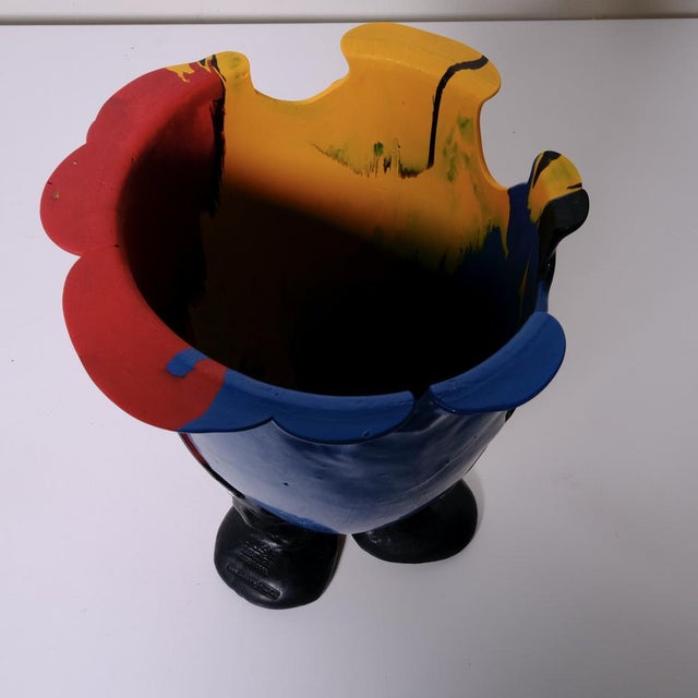 Amazonia Tripod Vase by Gaetano Pesce, 2008 For Sale - Image 6 of 18