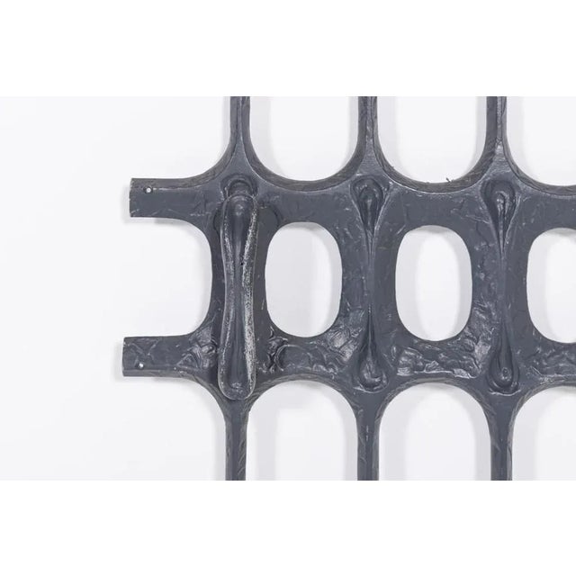 German Brutalist Door Mount-Decoration For Sale - Image 6 of 7
