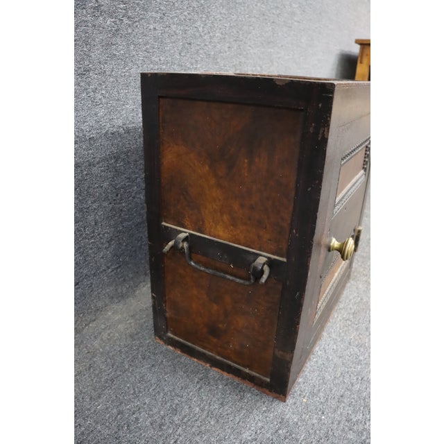 Victorian Carriage Jeweler's Strong Box Safe For Sale - Image 4 of 16