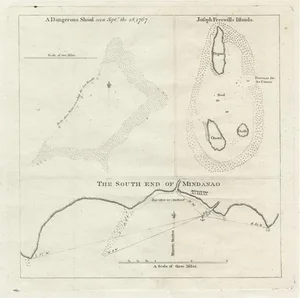 Map of the Philippines with Joseph Freewills Island & Mindanao South End, 1773