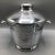 Silver Aluminum Kraftware Cocktail Shaker With Italian Mascot Ice Bucket and Tongs-Set of 3 For Sale - Image 8 of 13