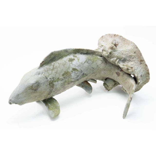 Metal Fish Fountain Head 20th Century Cast For Sale In Nashville - Image 6 of 11