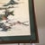 Wood 1970 Asian Silk Embroidery Landscape River Scene For Sale - Image 7 of 12