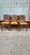 Mid-Century Modern Wood Dining Chairs With Yellow Upholstery For Sale In Los Angeles - Image 6 of 12