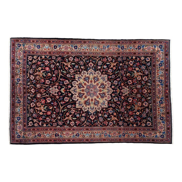 Middle Easterm Takab Bidjar Rug For Sale
