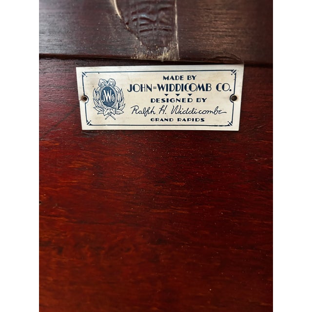 Vintage Pair of Mahogany Twin Headboards by John Widdicomb For Sale In Washington DC - Image 6 of 10