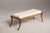 Walnut and Leather Bench from Pescetta For Sale - Image 4 of 16