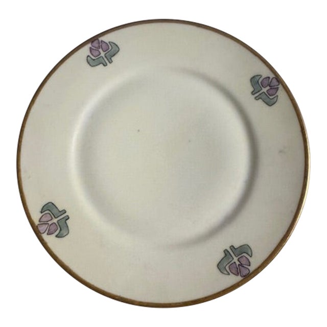 Antique J&c Bavaria 1898-1923 "Art Nouveau" Hand Painted Plates. Each Plate Different - Set of 10 For Sale