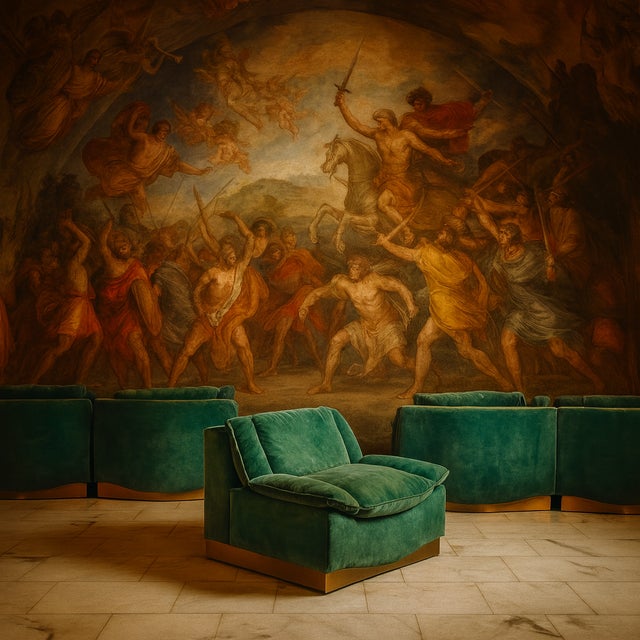 Luciano Frigerio's extraordinary Stropccio modular sofa, a true rarity of 1970s Italian design, first published in Domus...