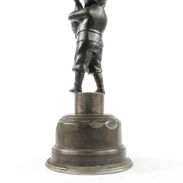 Art Deco Figurative Lighter, Poland, 1930s For Sale - Image 9 of 14