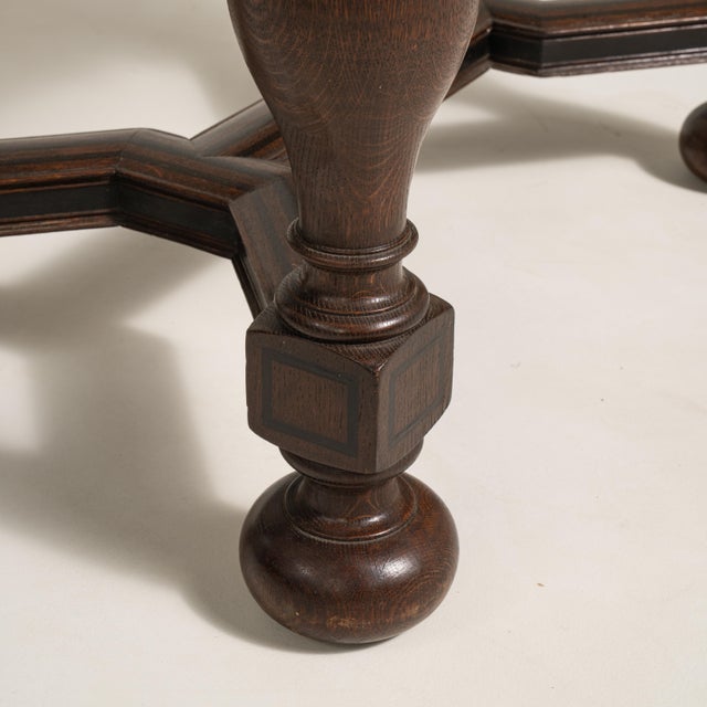 Late 19th Century Oak Renaissance Table For Sale In Greensboro - Image 6 of 12
