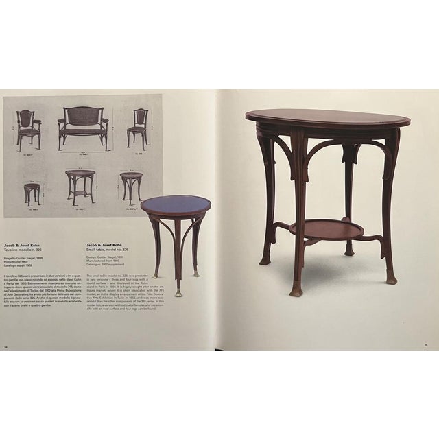 Secessionistic Table by Gustav Siegel for Jacob & Josef Kohn, 1900s For Sale - Image 9 of 18