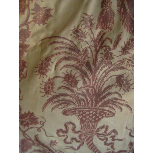 Mariano Fortuny 1950s Fortuny Pair of Curtains in the Sphingi Design For Sale - Image 4 of 17