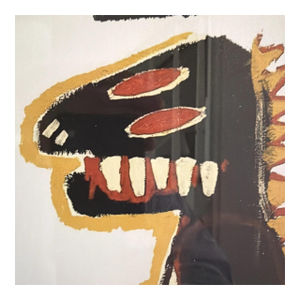 Jean-Michael Basquiat Pez Dispenser Framed Print