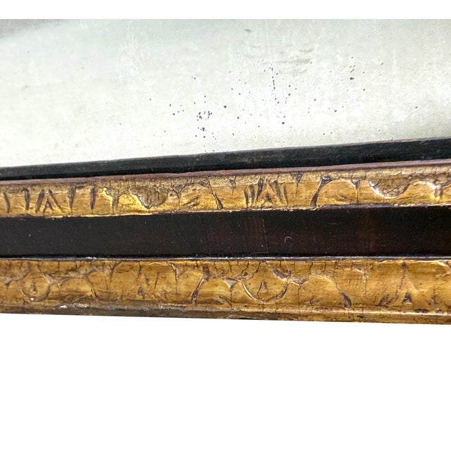 Early 18th Century Antique Georgian Walnut and Gilt Wall Mirror, 1720 For Sale - Image 5 of 11