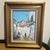 Vintage Impasto Oil Painting – Sunlit European Street Scene, Signed Teyia, Dutch Art Gallery Dallas Original impasto...