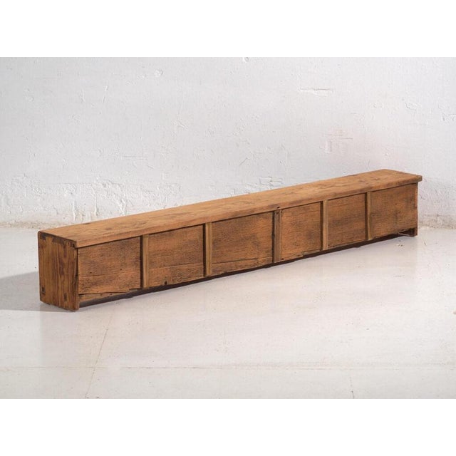 Antique Pine Low Sideboard For Sale - Image 11 of 12