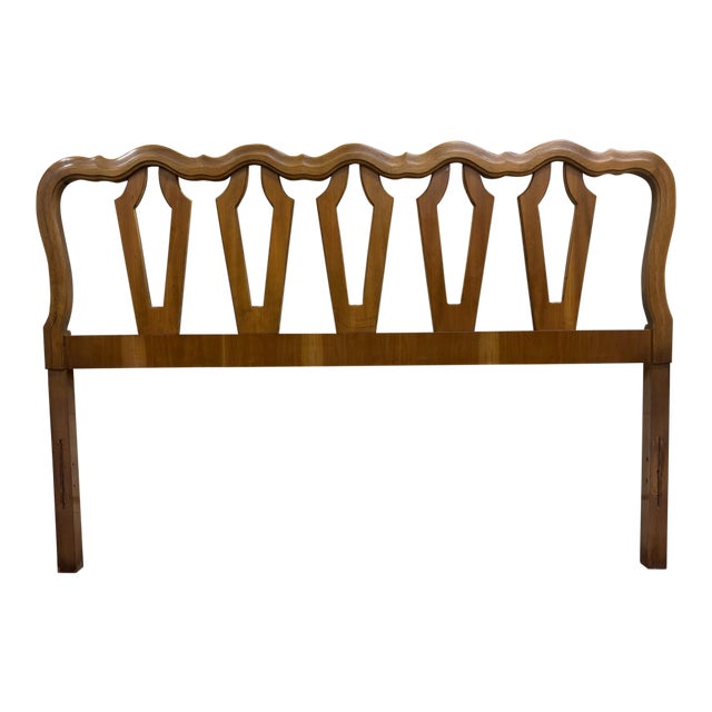 Vintage Full Size French Provincial Style Headboard For Sale